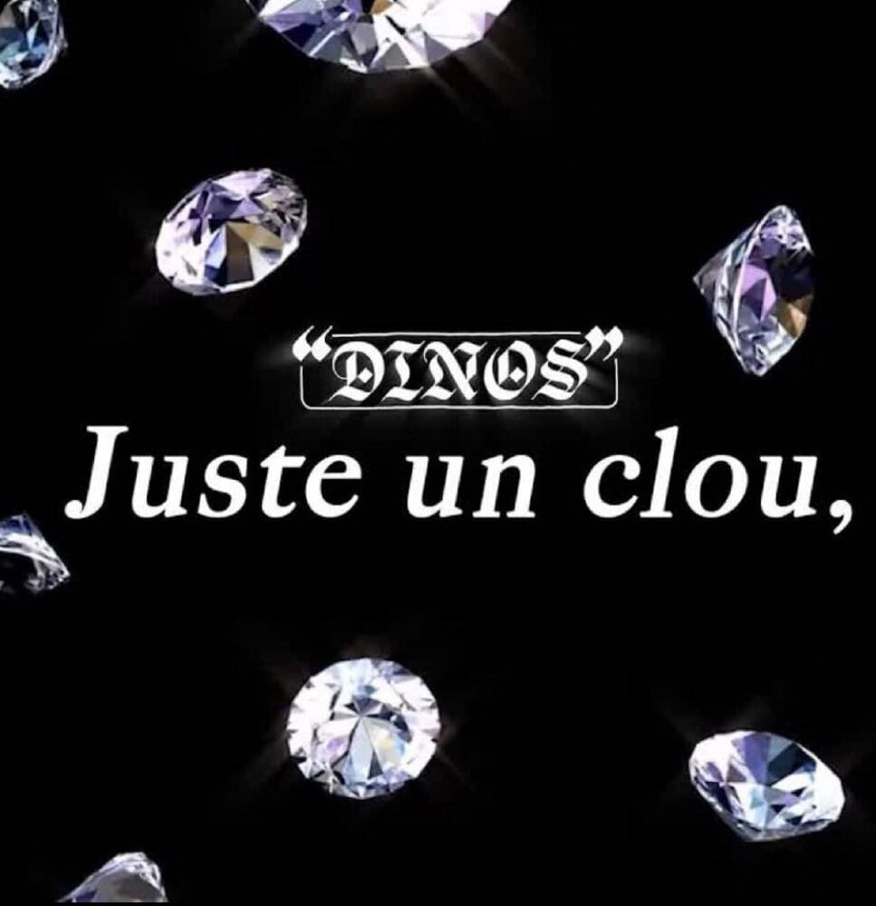 Album cover art for "Juste un clou," by Dinos