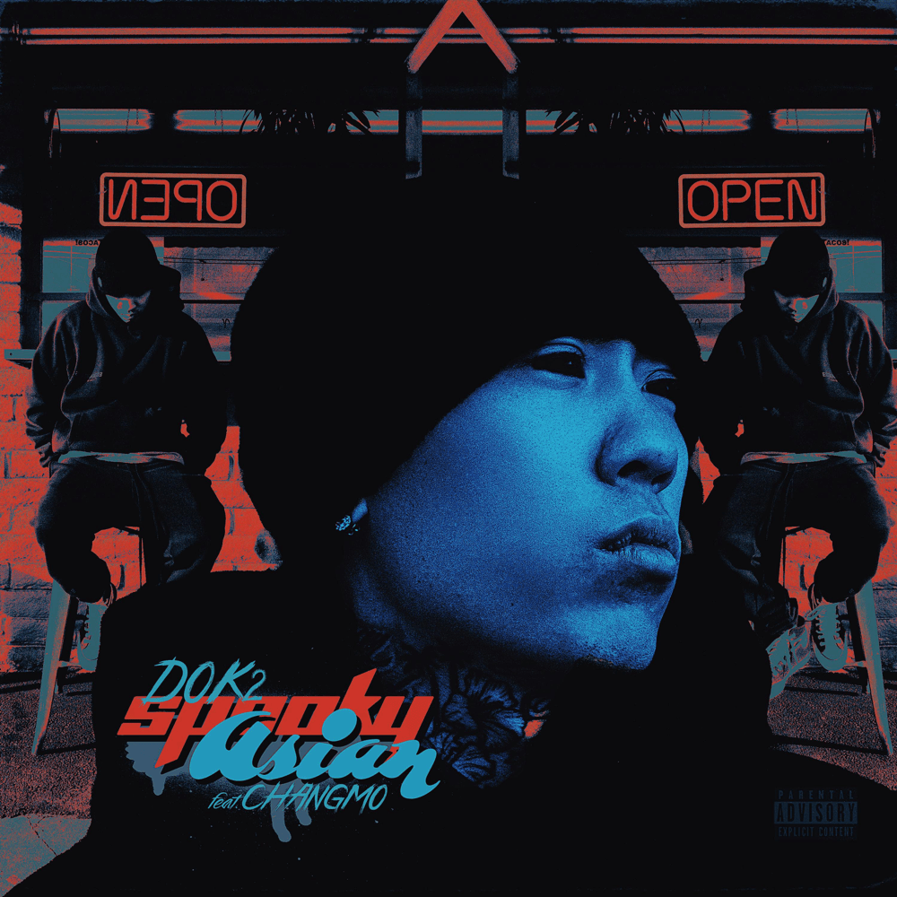 Album cover art for "Spooky Asian" by Dok2 & CHANGMO (창모)