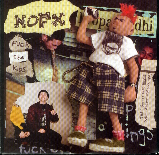 Album cover art for "Stupid Canadians" by NOFX