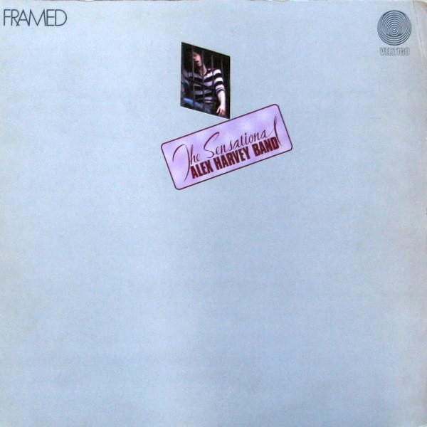 Album cover art for "Framed" by The Sensational Alex Harvey Band