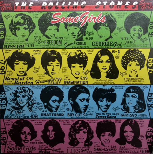 Album cover art for "So Young" by The Rolling Stones