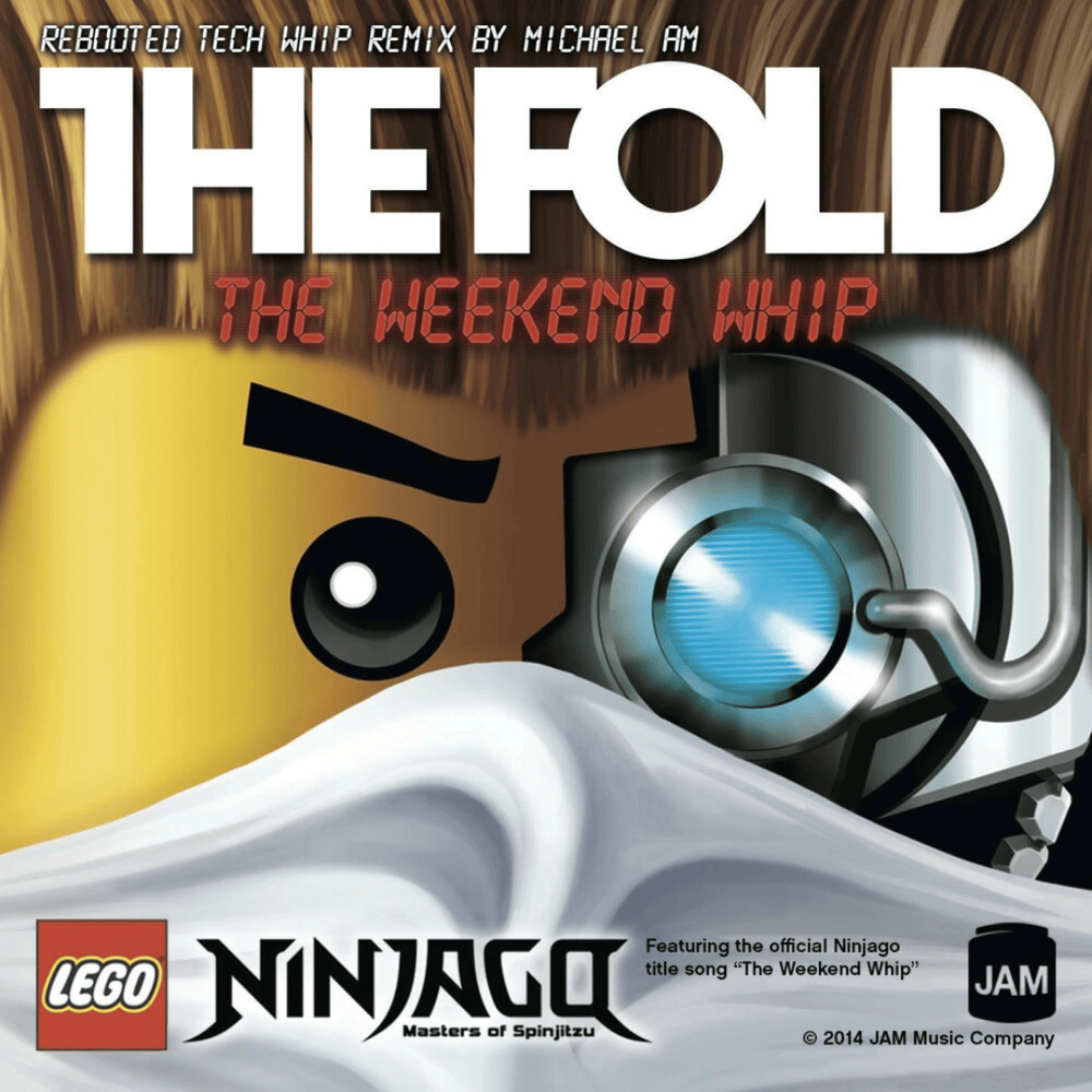 Album cover art for "LEGO Ninjago WEEKEND WHIP (Michael AM Remix)" by Ninjago Music