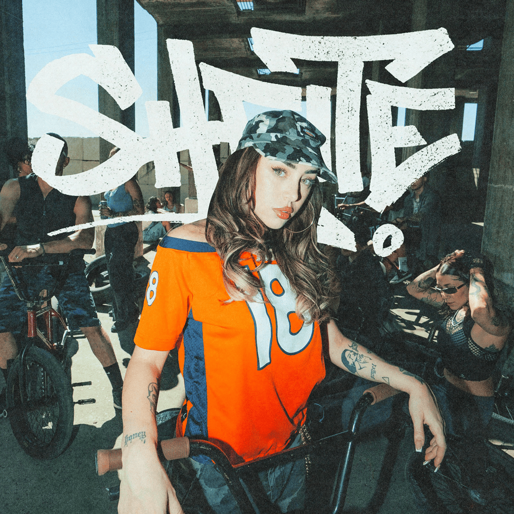 Album cover art for "SHEITE" by NICKI NICOLE