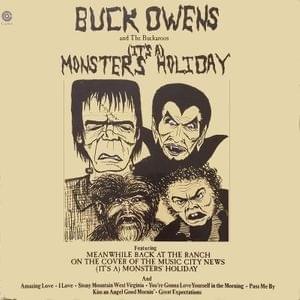 Album cover art for "(It’s A) Monster’s Holiday" by Buck Owens