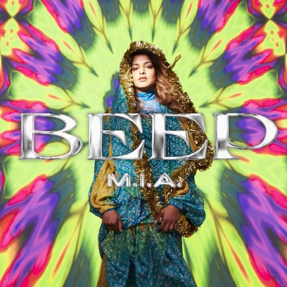 Album cover art for "Beep" by M.I.A.