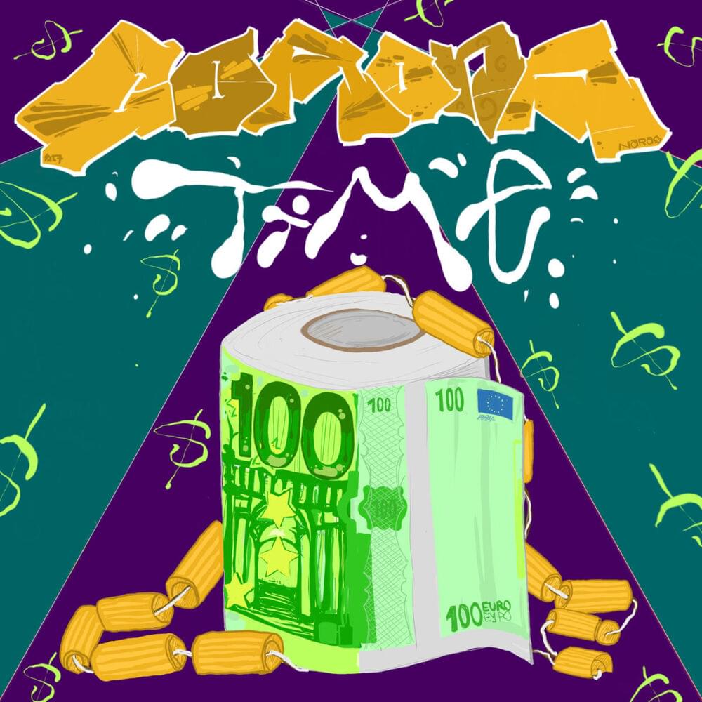 Album cover art for "Coronatime" by HeXer