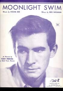 Album cover art for "Moonlight Swim" by Anthony Perkins