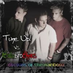 Album cover art for "Colours of the Rainbow" by Tune Up!