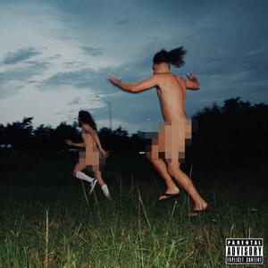 Album cover art for "Never Enough" by Pouya & Lu