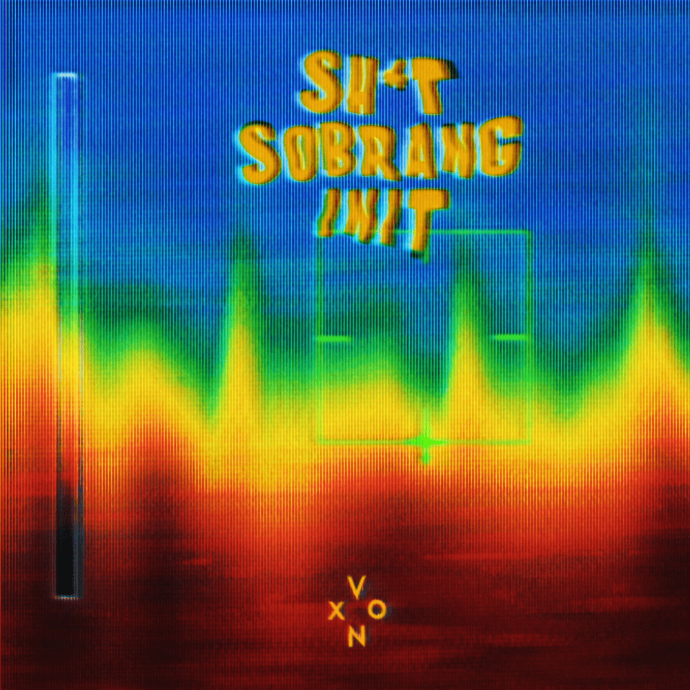 Album cover art for "shit sobrang init" by VXON