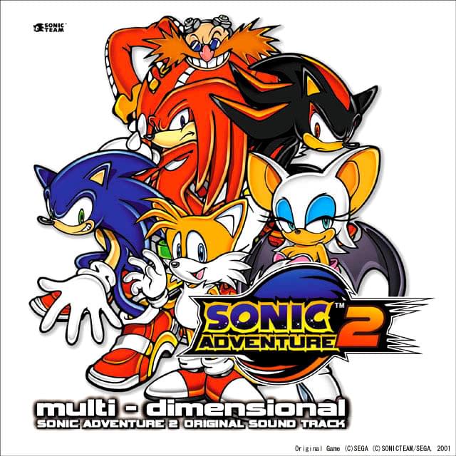Cover image for Multi-Dimensional: Sonic Adventure 2 Original Sound Track