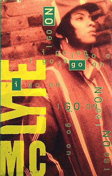 Album cover art for "I Go On" by MC Lyte