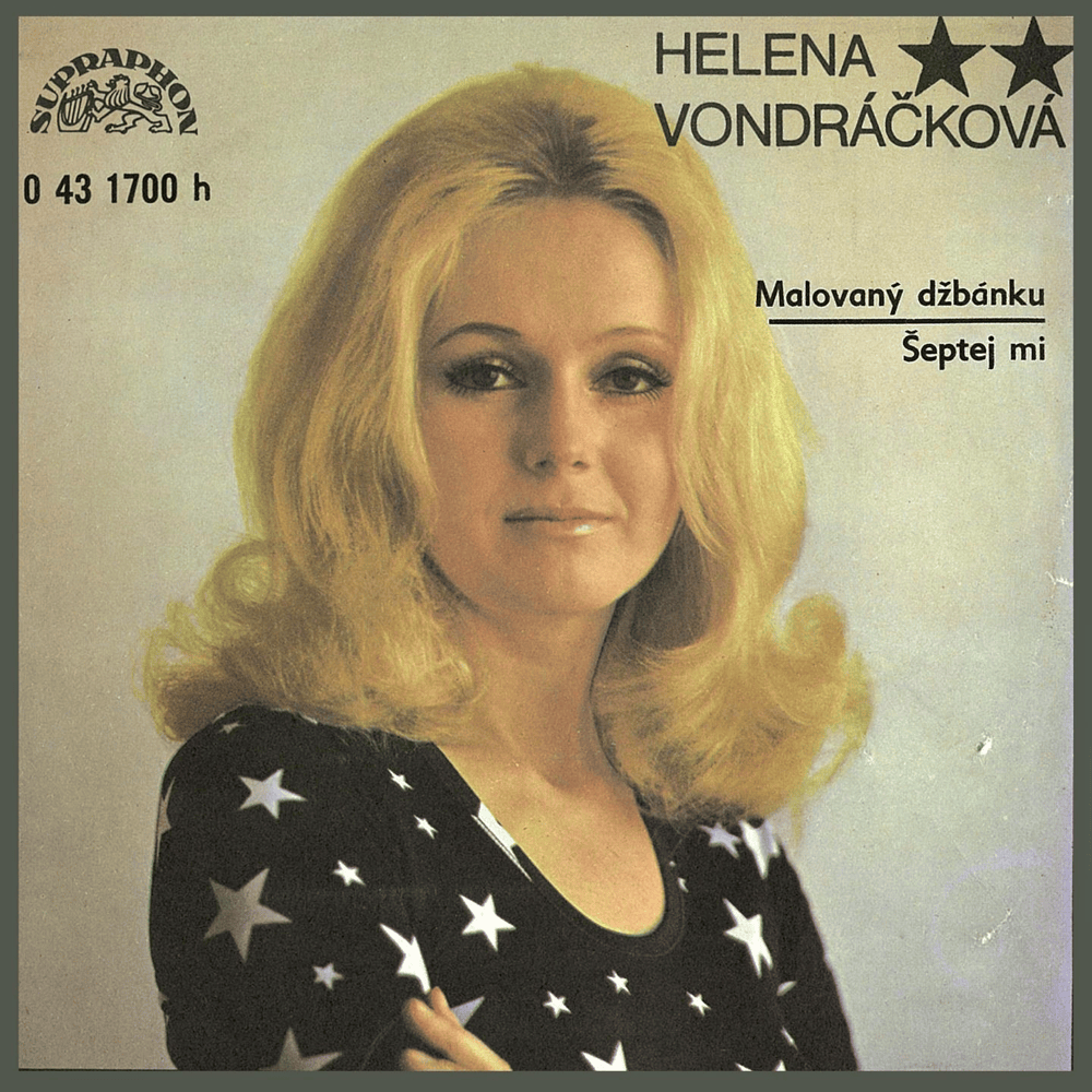 Album cover art for "Malovaný džbánku" by Helena Vondráčková