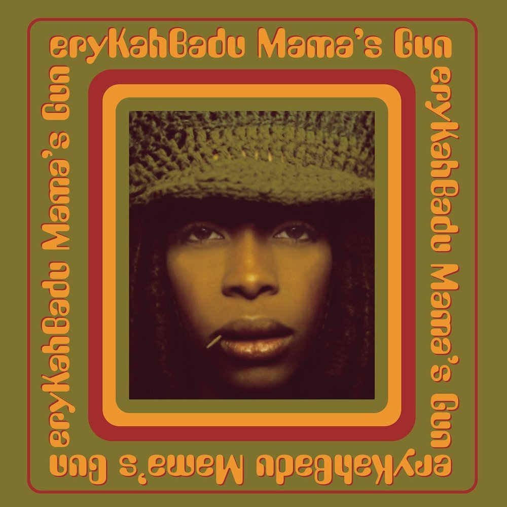 Album cover art for "Orange Moon" by Erykah Badu