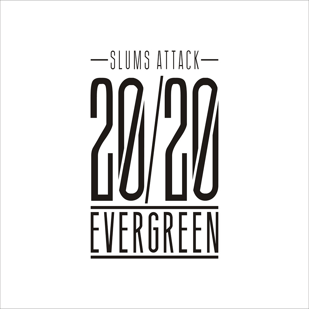Album cover art for "20/20" by Slums Attack