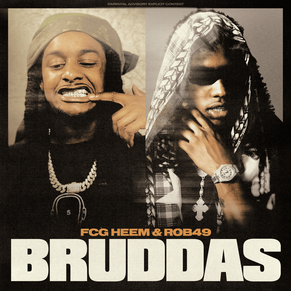 Album cover art for "Bruddas" by FCG Heem