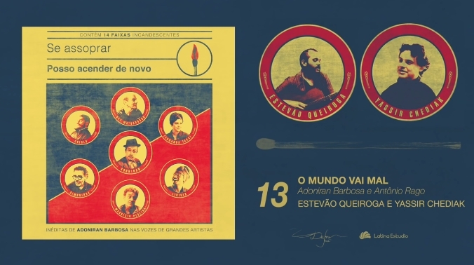 Album cover art for "O Mundo Vai Mal" by Yassir Chediak