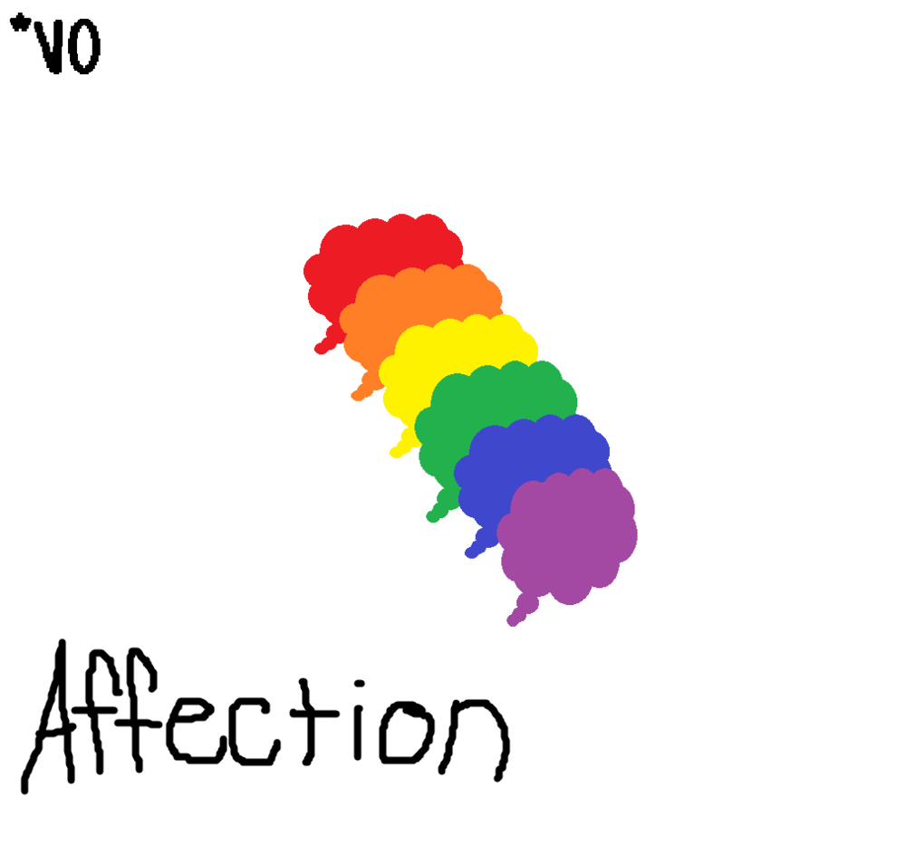 Album cover art for "Affection" by ghostholding
