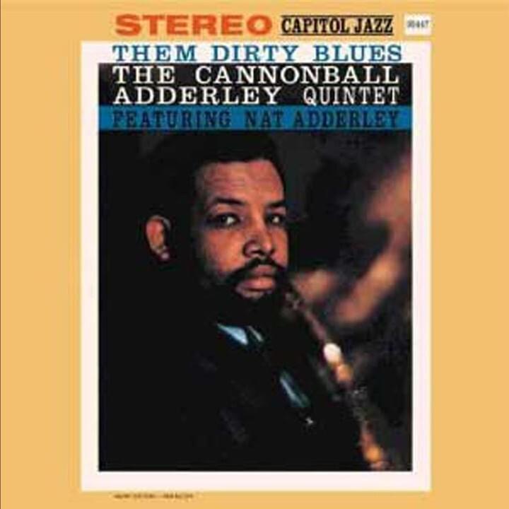 Album cover art for "Dat Dere" by Cannonball Adderley