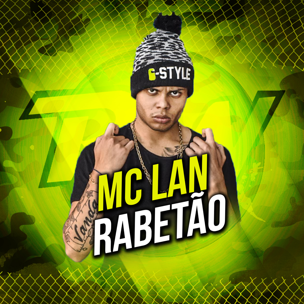 Album cover art for "Rabetão" by MC Lan