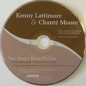 Album cover art for "You Don’t Have to Cry" by Kenny Lattimore