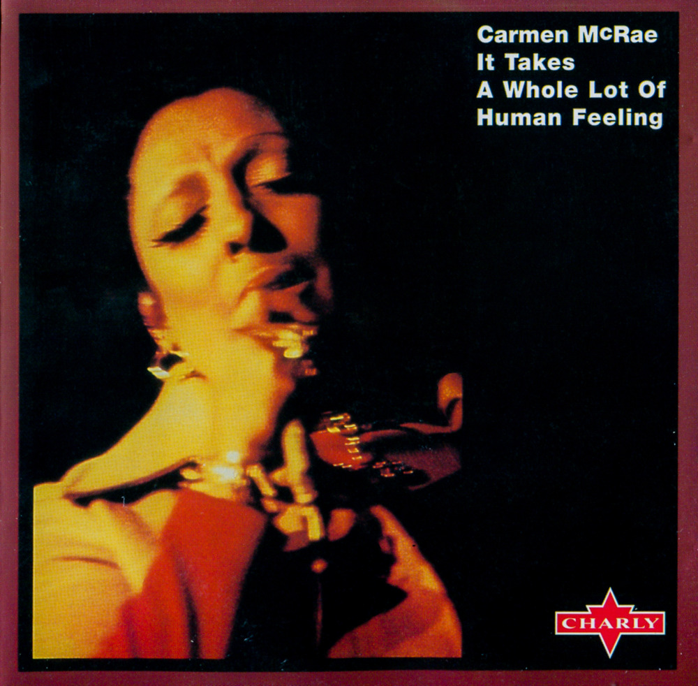 Album cover art for "Hey John" by Carmen McRae