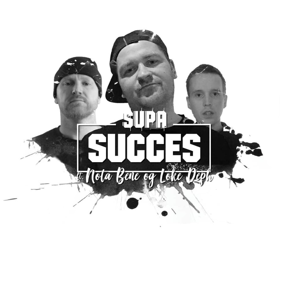 Album cover art for "Succes" by supa (DNK) & Nota Bene & Loke Deph