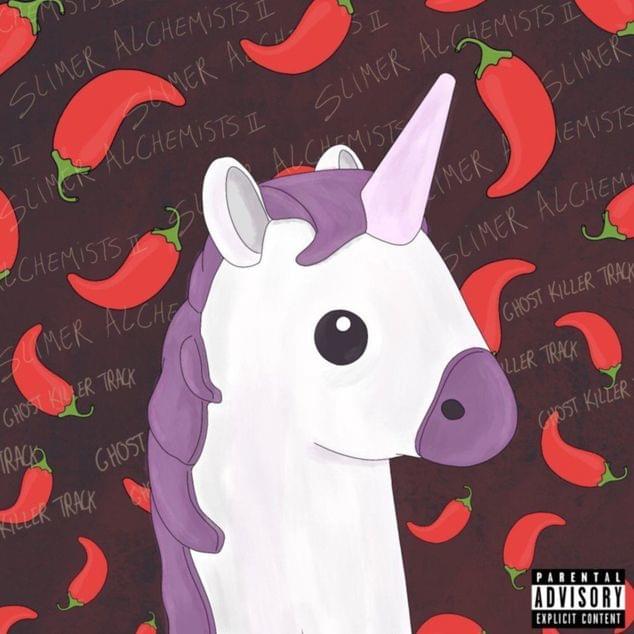 Album cover art for "Ghosty" by Ghost Killer Track & Leto