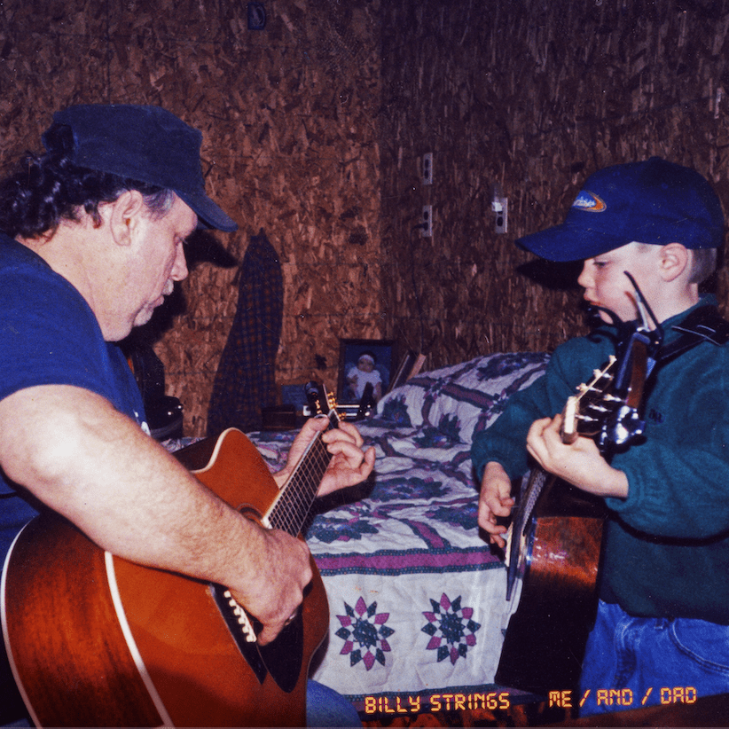 Album cover art for "Long Journey Home" by Billy Strings & Terry Barber