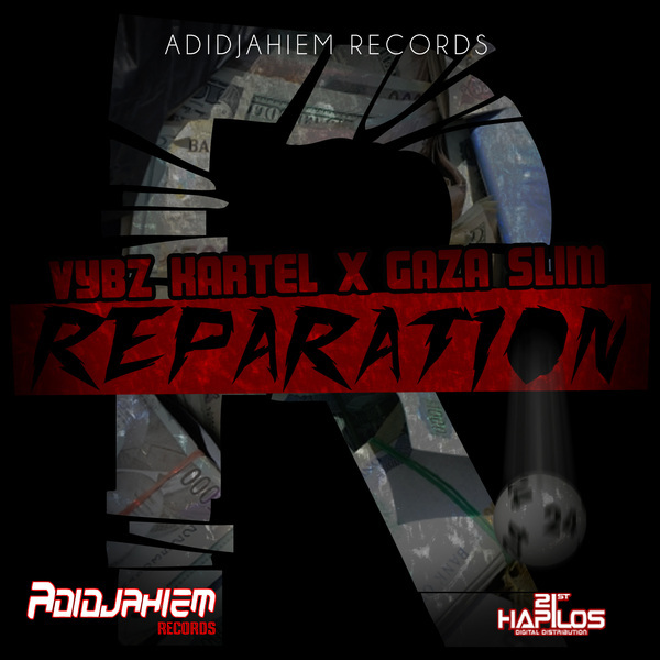 Album cover art for "Reparation" by Vybz Kartel & Vanessa Bling