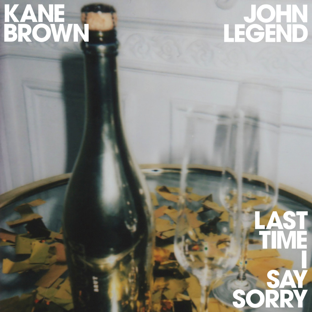 Album cover art for "Last Time I Say Sorry" by Kane Brown