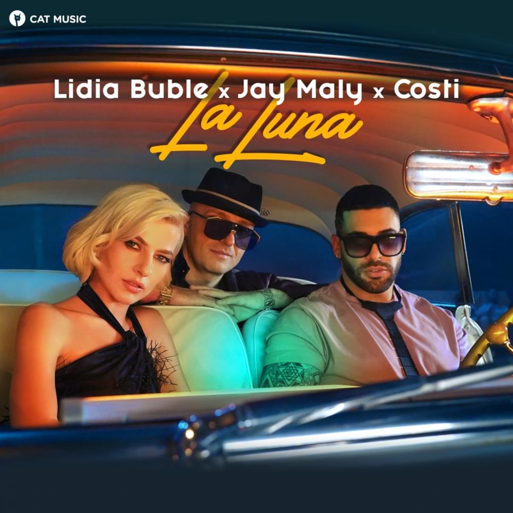 Album cover art for "La lună" by Lidia Buble