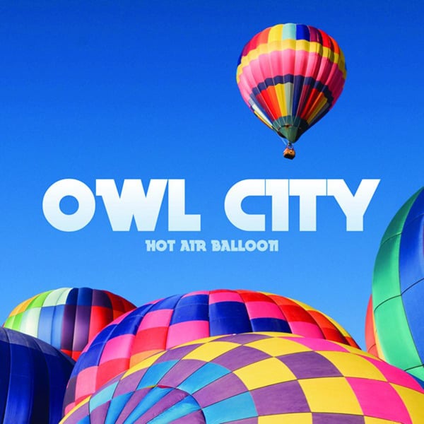 Album cover art for "Hot Air Balloon" by Owl City