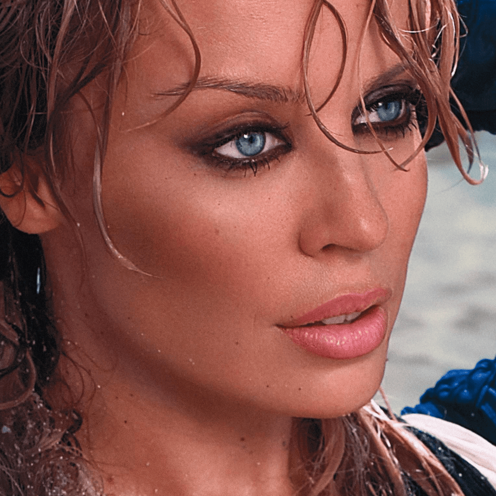 Album cover art for "Red Blooded Woman" by Kylie Minogue