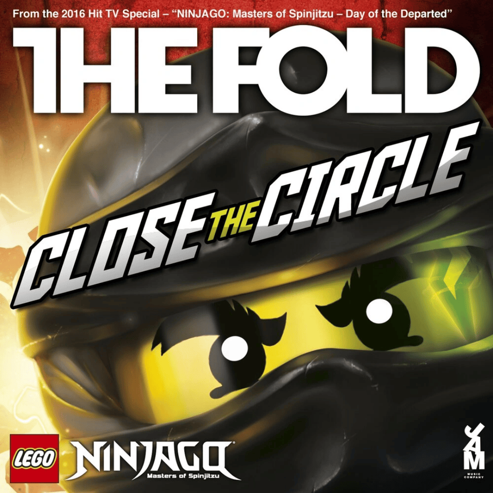 Album cover art for "LEGO Ninjago: Close the Circle" by Ninjago Music