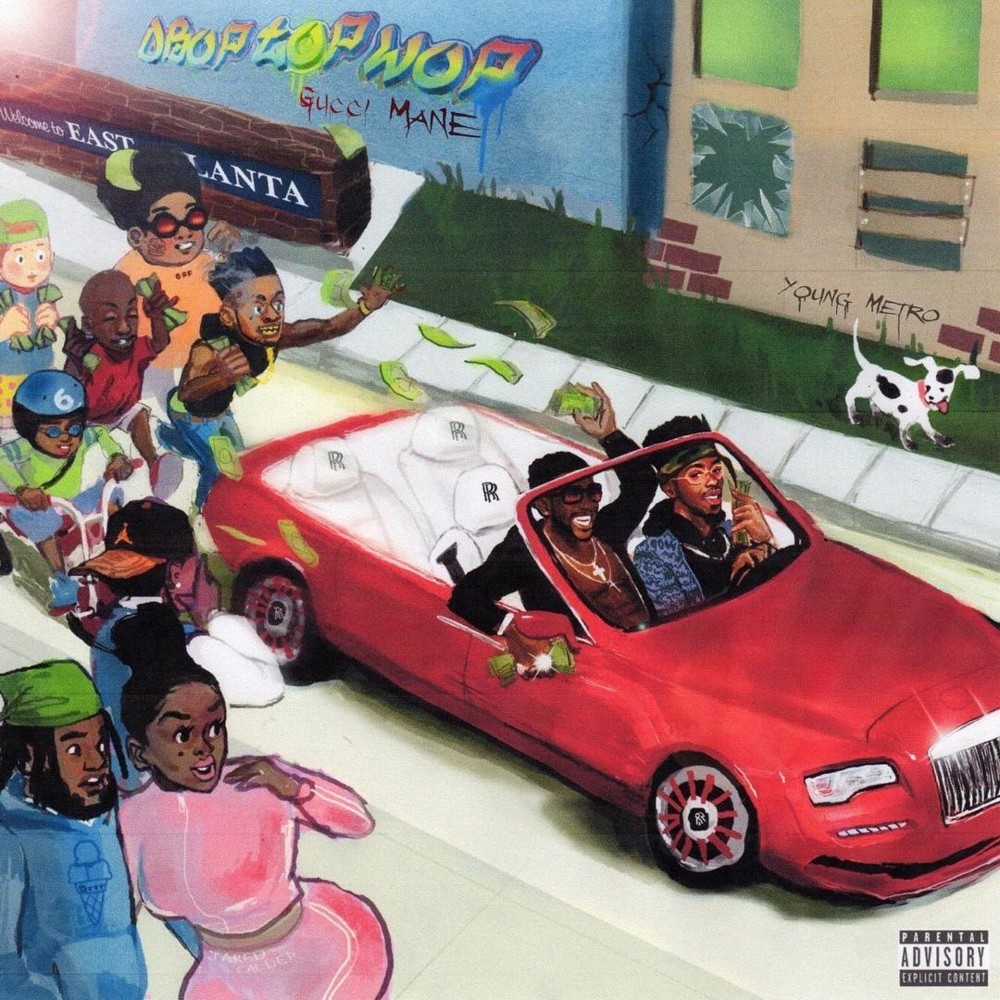 Album cover art for "Hurt a Nigga Feelings" by Gucci Mane