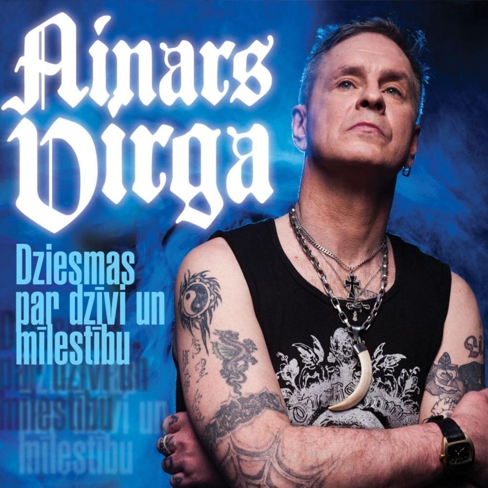 Album cover art for "Brīnumu gaidot" by Ainars Virga