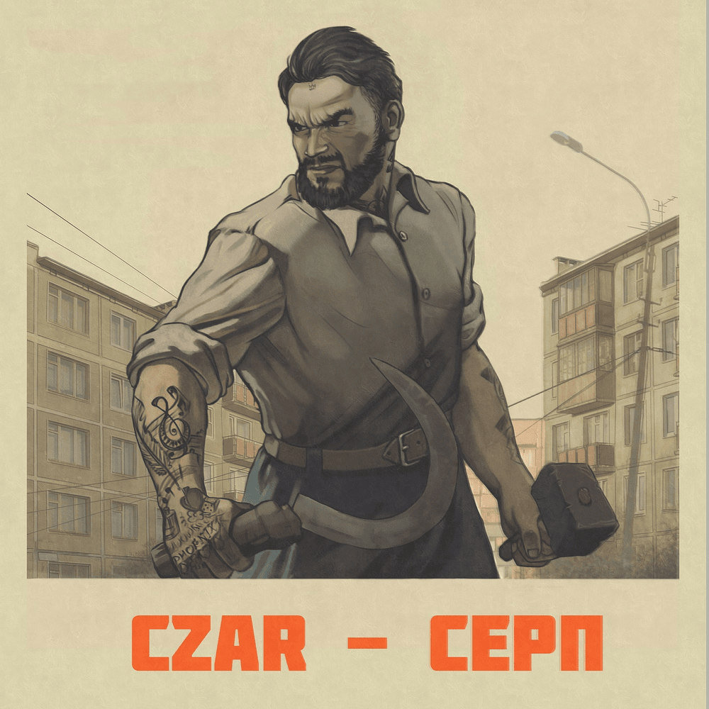 Album cover art for "Серп (Serp)" by Czar