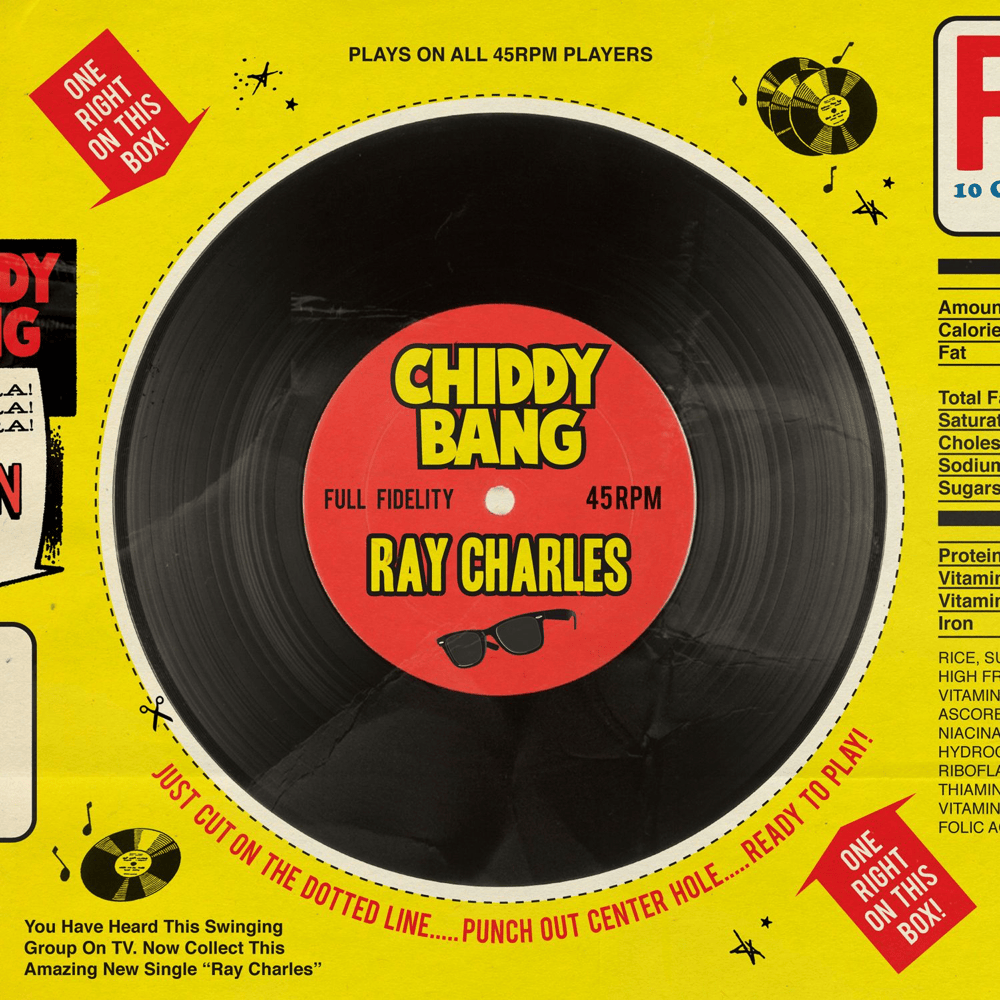 Album cover art for "Ray Charles" by Chiddy Bang