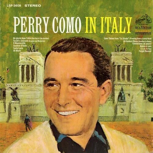 Album cover art for "Anema e core" by Perry Como