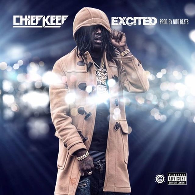 Album cover art for "Excited" by Chief Keef