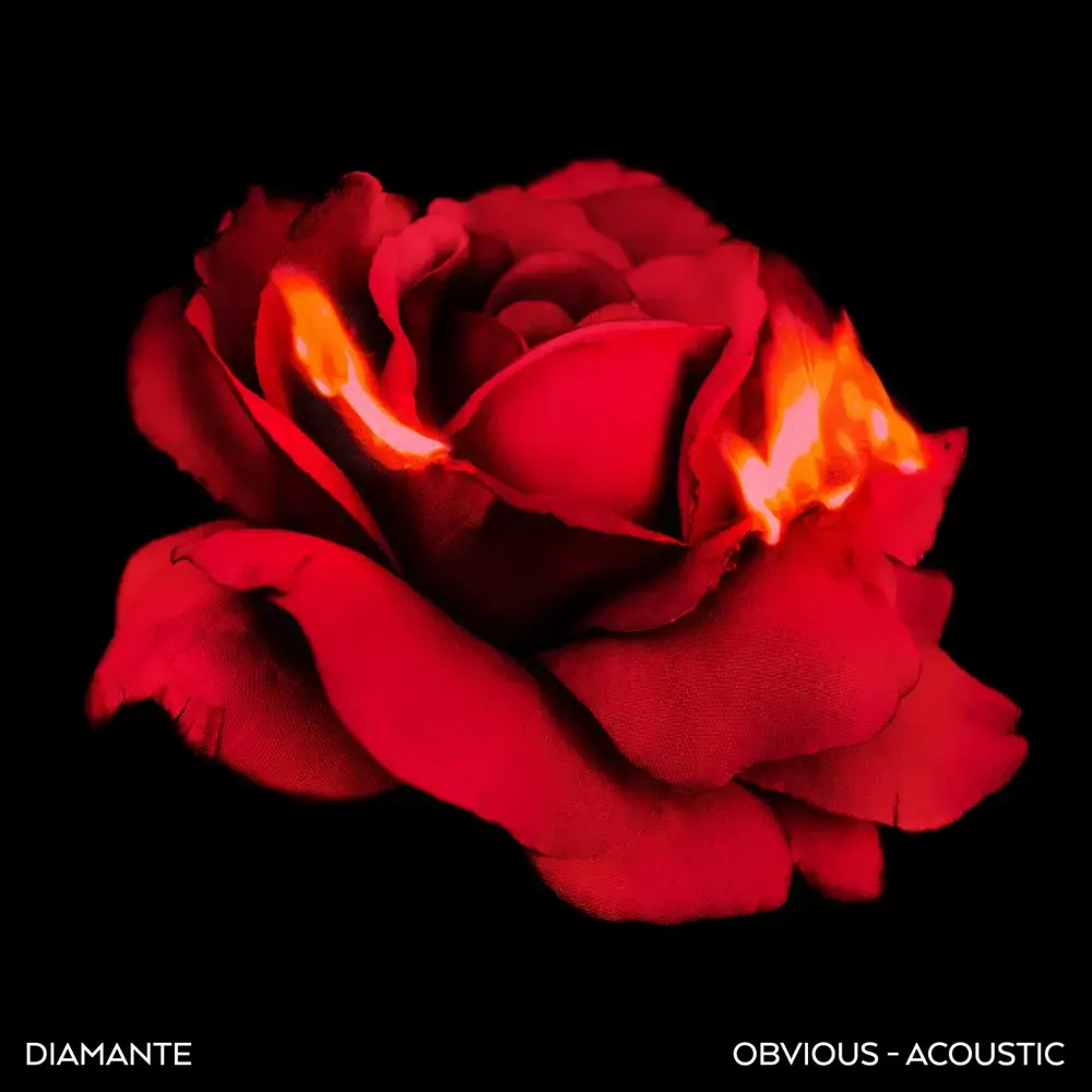 Album cover art for "Obvious (Acoustic)" by DIAMANTE