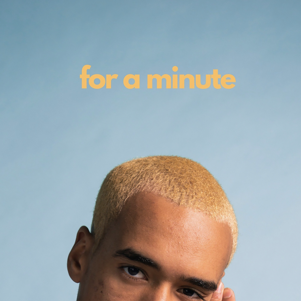 Album cover art for "For a Minute" by WizTheMc