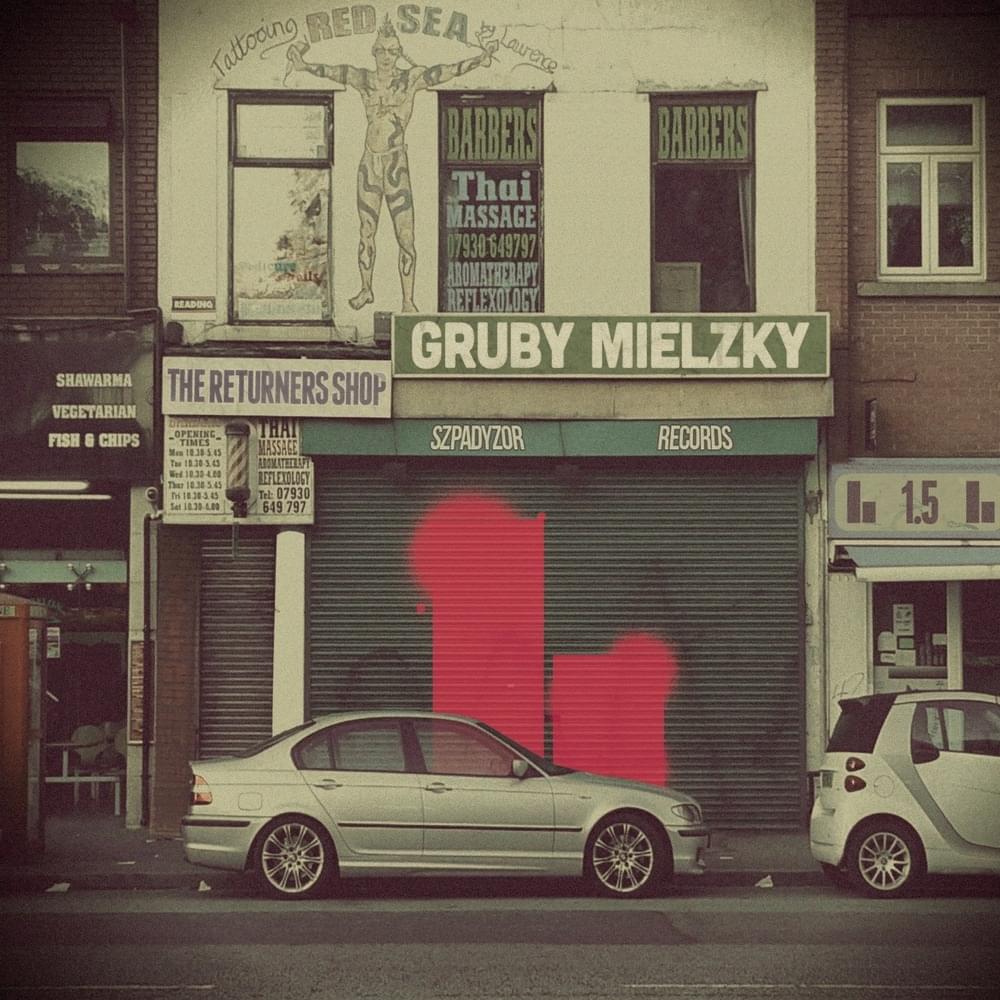 Album cover art for "Czasem widzę" by Gruby Mielzky