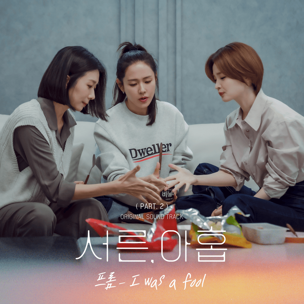 Album cover art for "I was a fool" by Fromm (프롬)