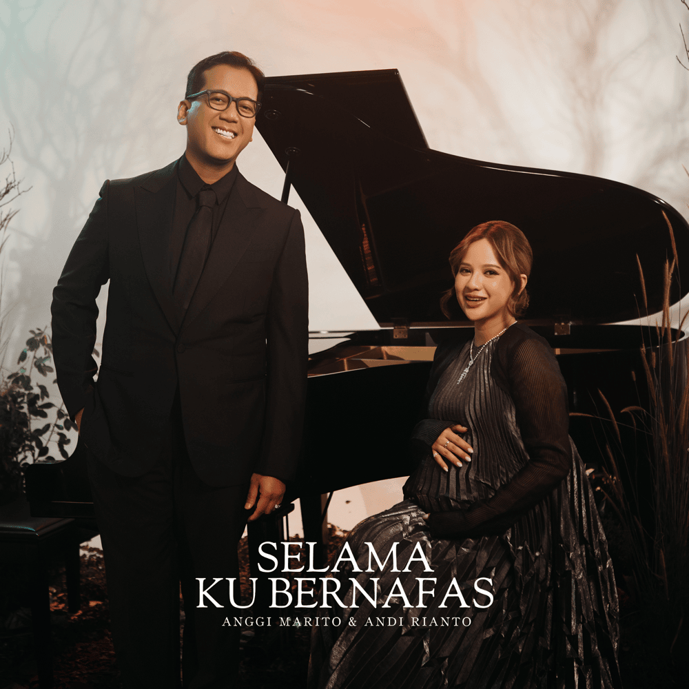 Album cover art for "Selama Ku Bernafas" by Anggi Marito