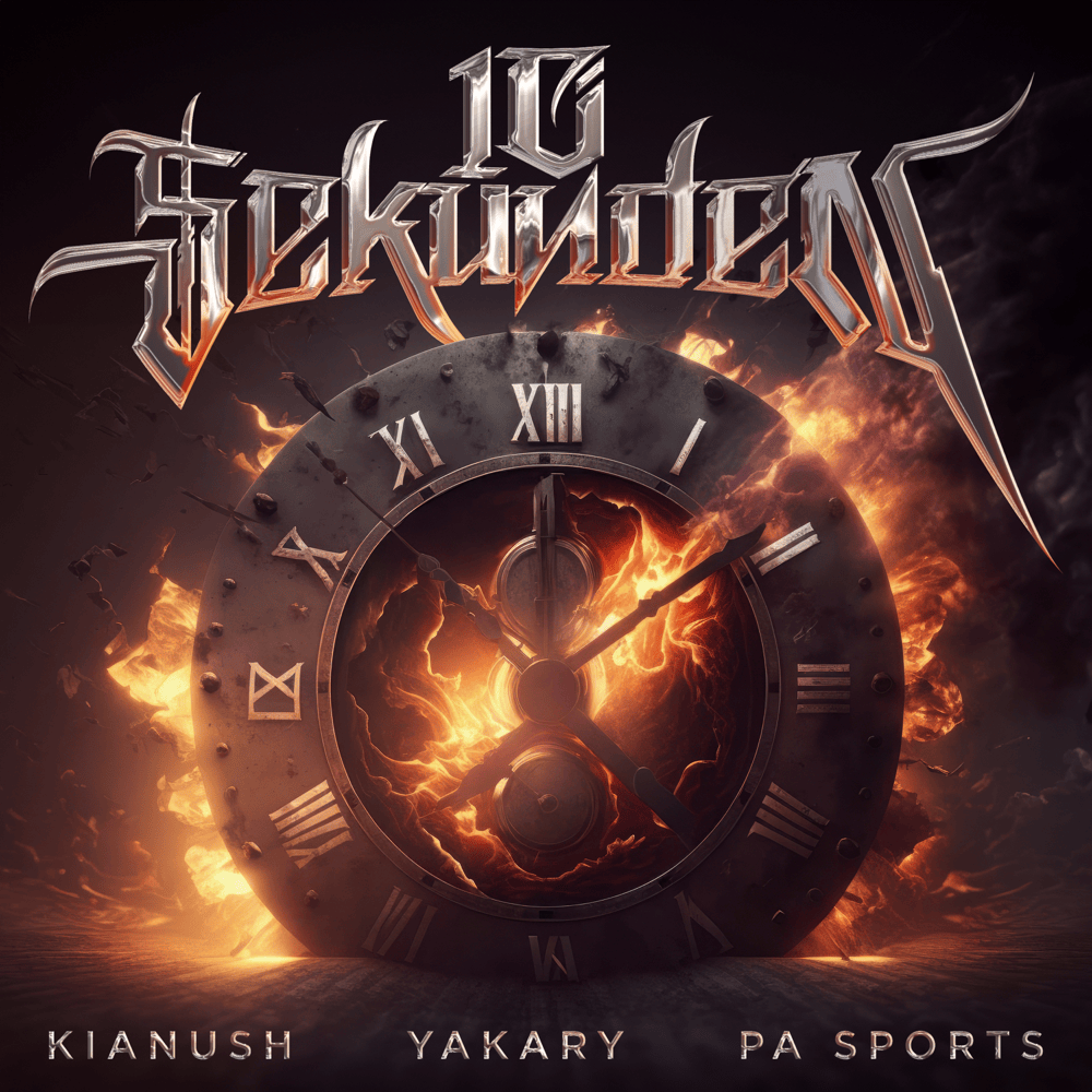 Album cover art for "10 SEKUNDEN" by Kianush