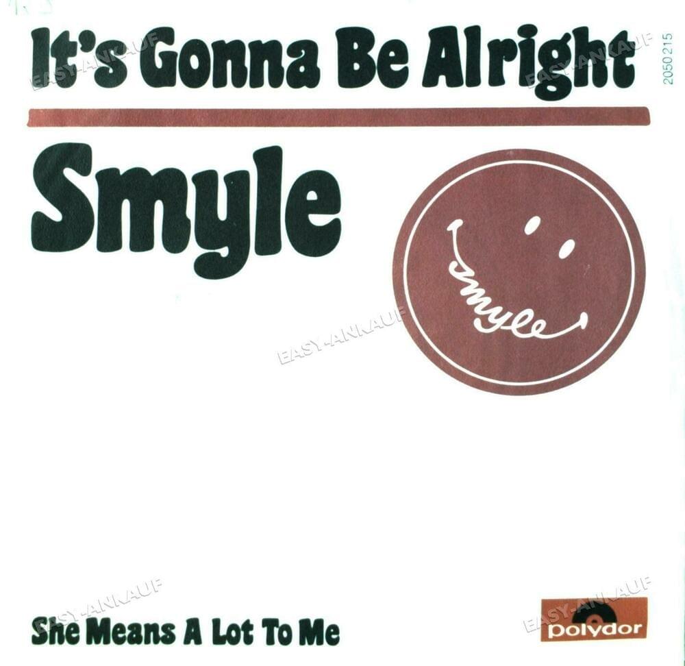 Album cover art for "It’s Gonna Be Alright" by Smyle