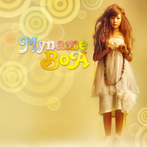 Album cover art for "My Name" by BoA (보아)