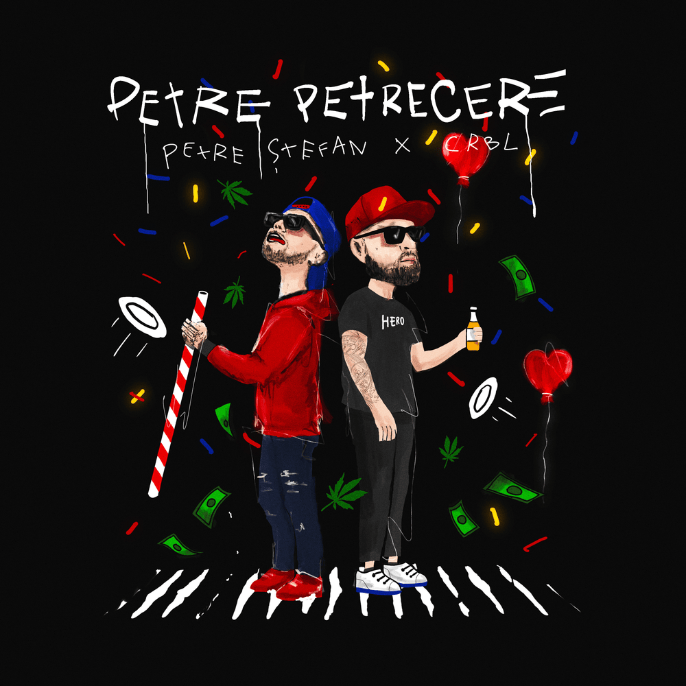 Album cover art for "Petre PETREcere" by Petre Ștefan